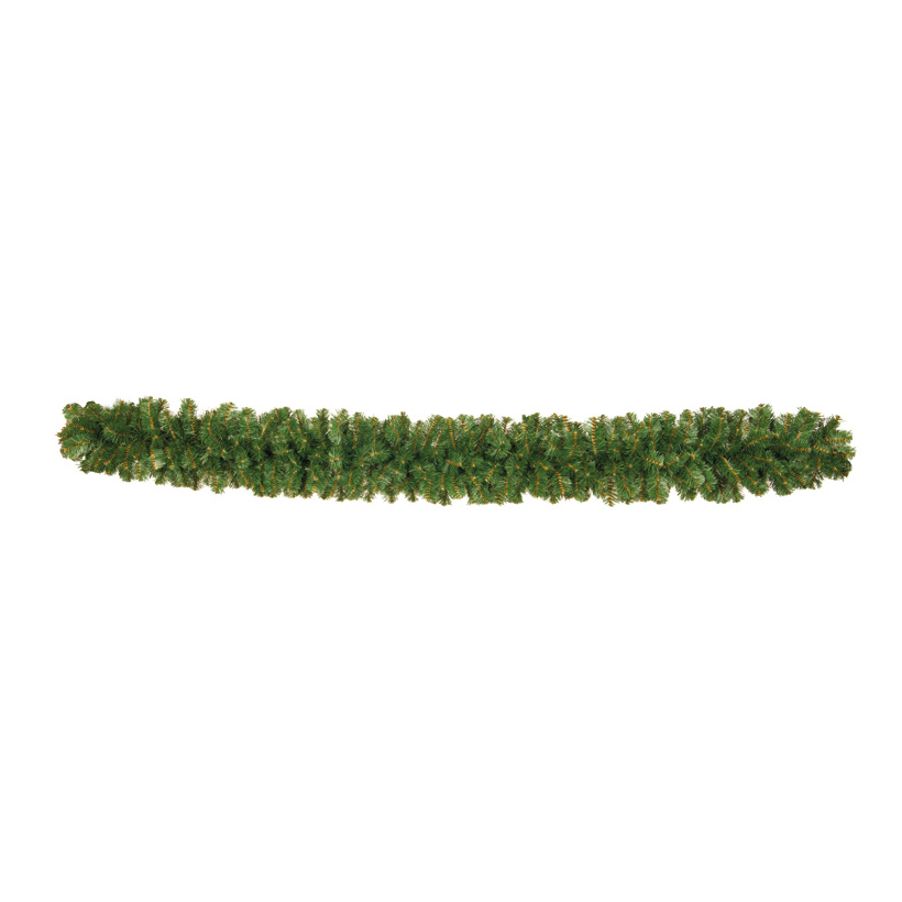 Noble fir garland, 270x35cm premium, with 360 tips, made of PVC, flame retardant according to B1 (DIN4102-1)