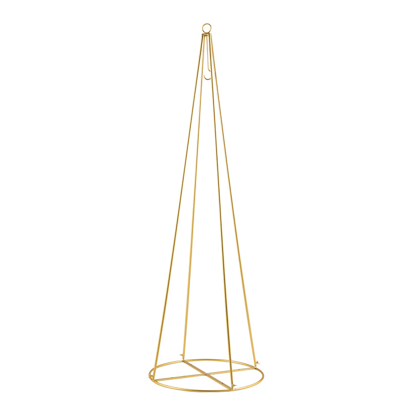 Metallbaum, 150cm Metallring: Ø 50cm 2-teilig, mit Aufhängehaken, pulverbeschichtet