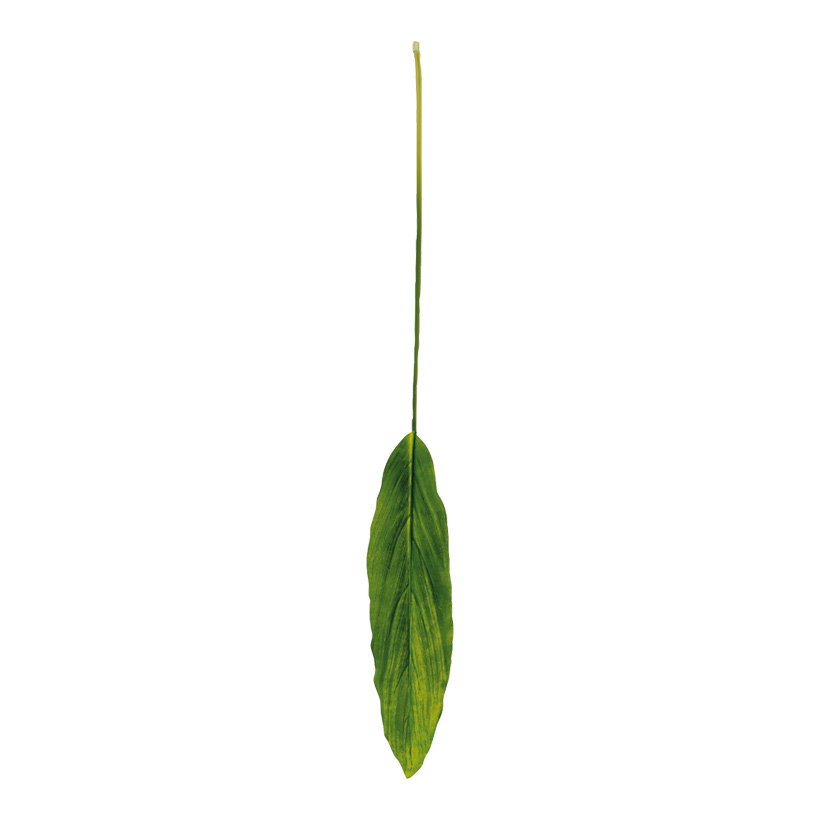 Dracaena leaf, 13cm breit, 100cm, with raindrops, artificial silk, on stem