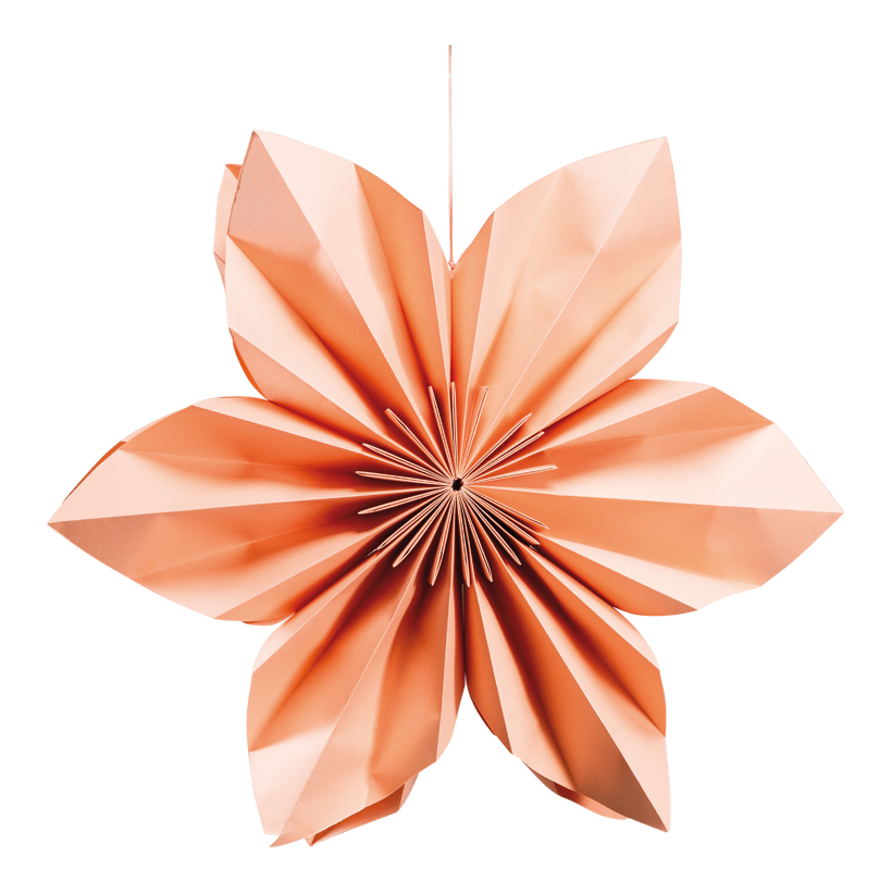 Flower out of paper, _ 50cm foldable, with magnetic closure, for hanging