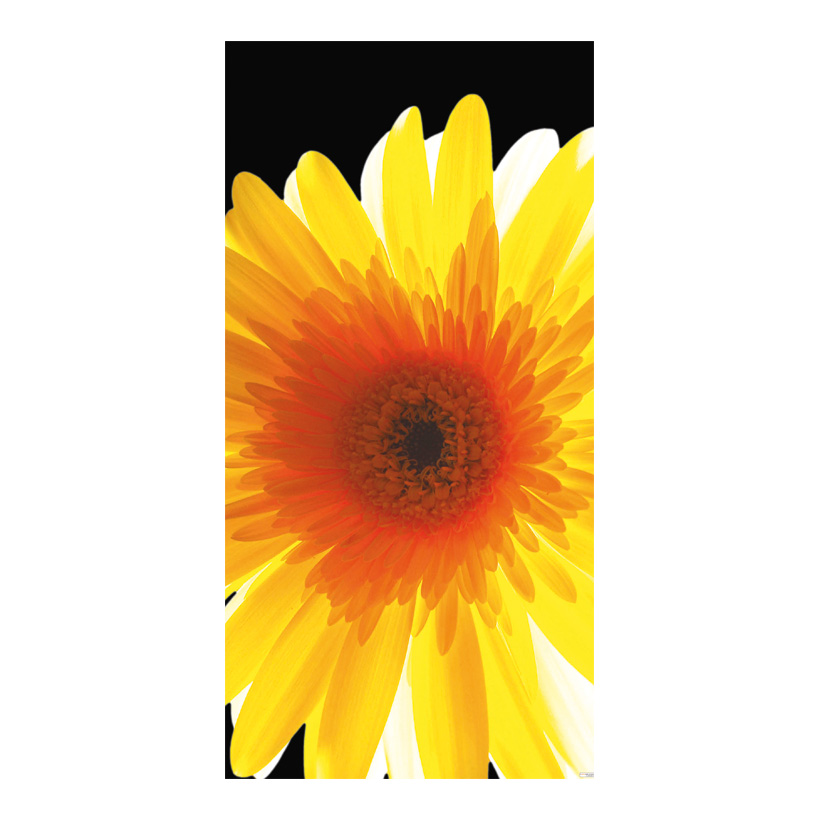 # Motivdruck "Big Gerbera", 180x90cm Stoff