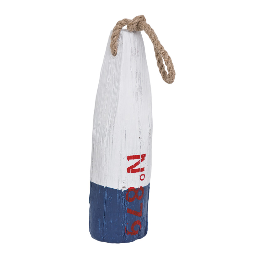 Fender, 28x8cm made of polyresin, with rope hanger, No. 879