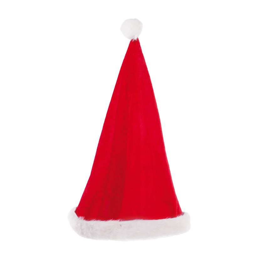 Weihnachtsmannmütze, Ø 80cm, 110cm, Plüsch