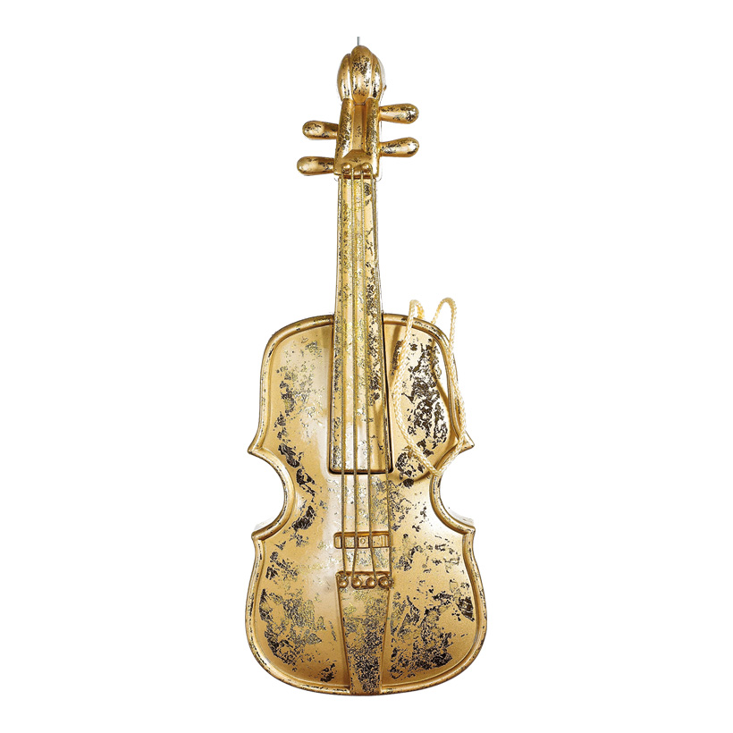 Violin made of plastic, ca. 80x20cm