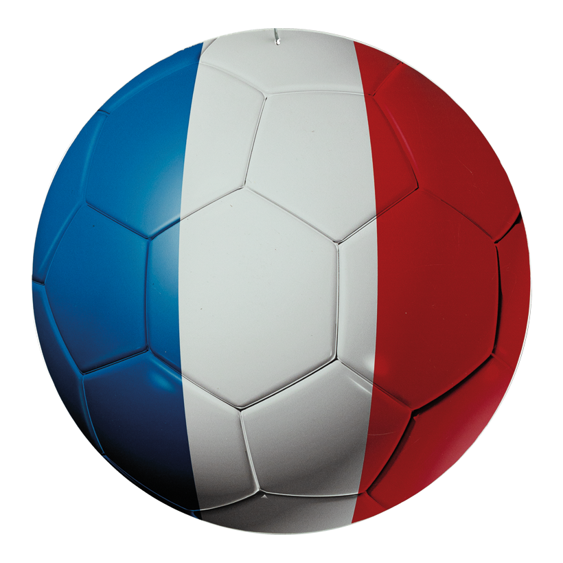 # Football, Ø 30cm en plastique, imprimé des deux faces, plat