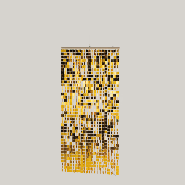 Foil curtain, 170x80cm _ 4cm square