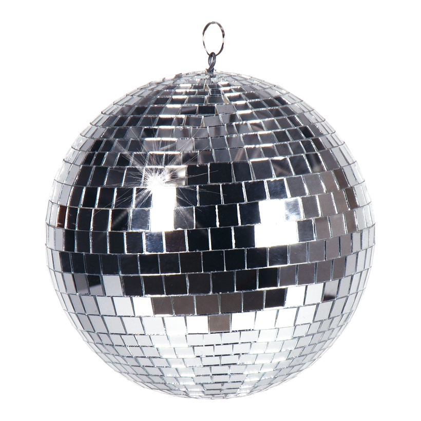 Mirror ball, 500g Ø 20cm styrofoam with glass discs