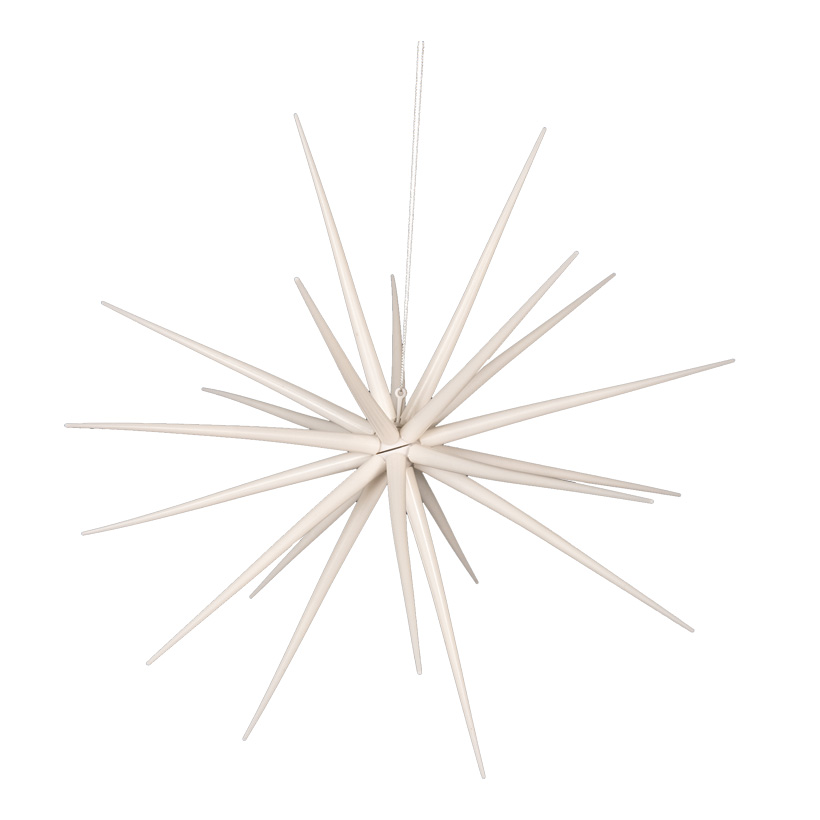 Sputnikstern, Ø 38cm, zum Zusammensetzen, aus Kunststoff, glänzend