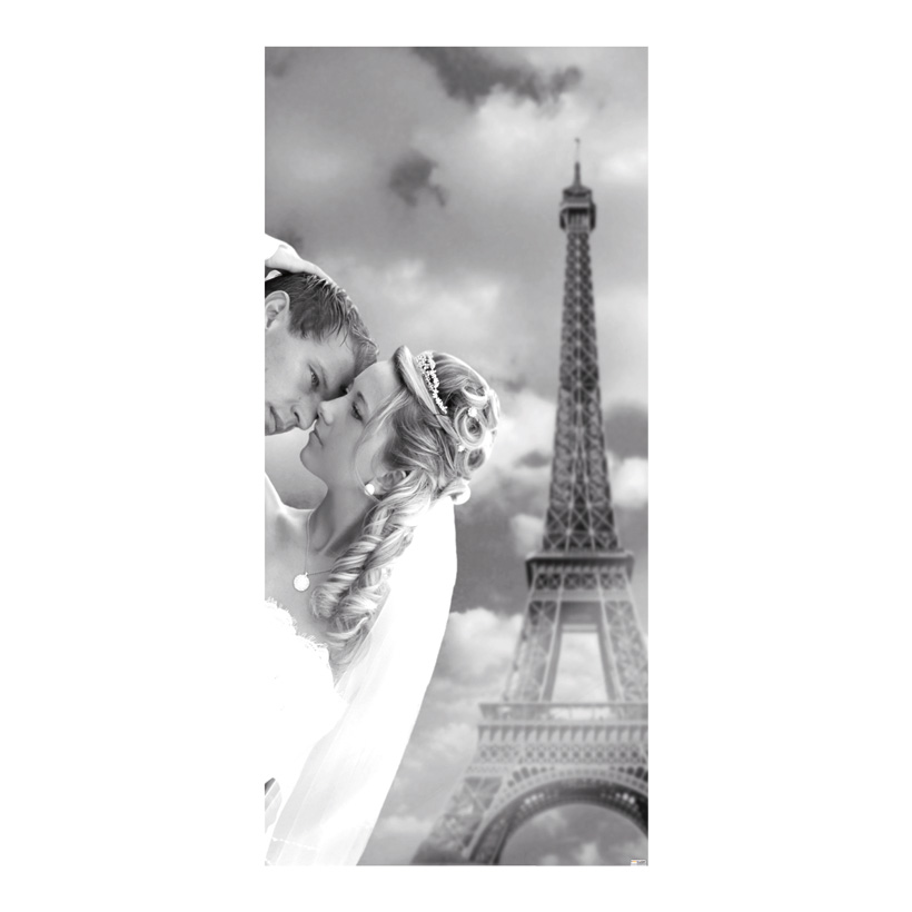 # Banner "In love with Paris", 80x200cm paper