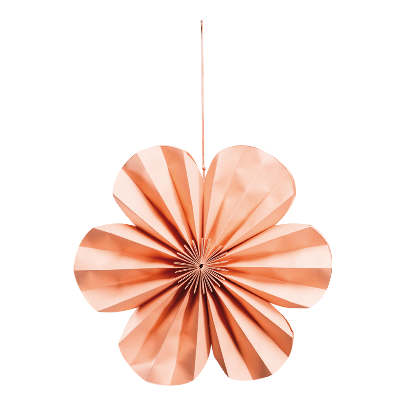 Flower out of paper, _ 30cm foldable, with magnetic closure, for hanging
