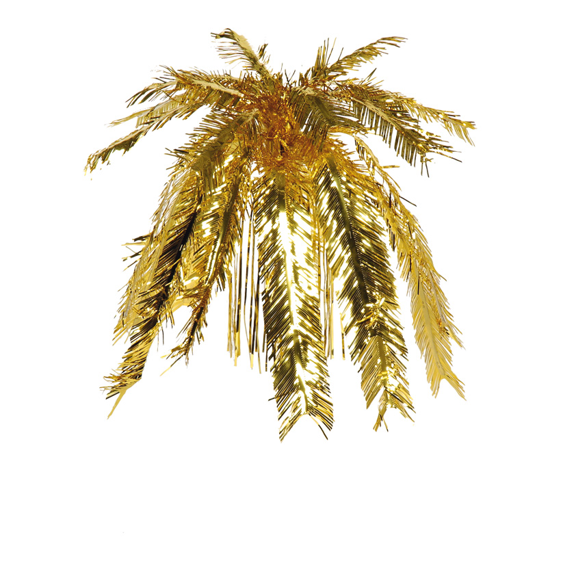 Palm cut fountain, Ø 40cm, 50cm, metal foil
