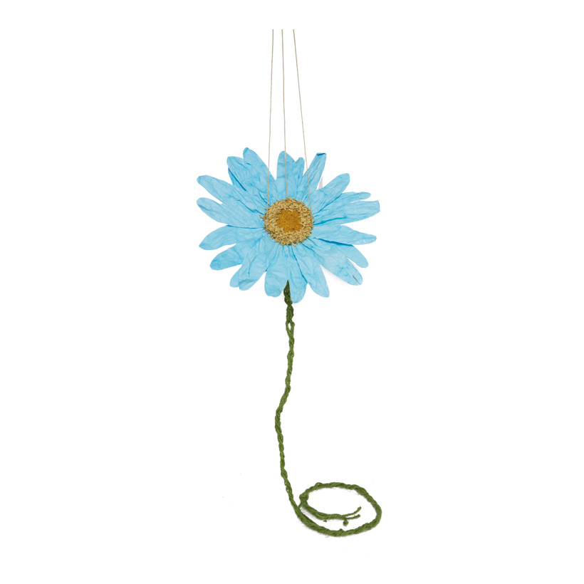 Gerbera flower, Ø 30cm, for hanging, paper, with 100cm string