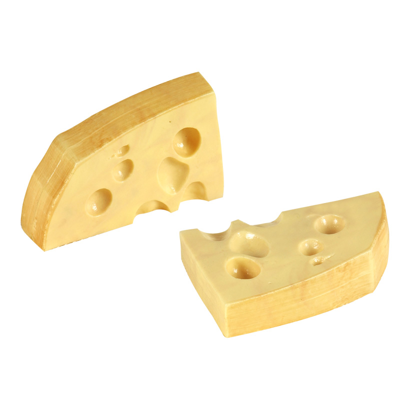 # Cheese pieces, 11x15cm, 2pcs./bag, plastic