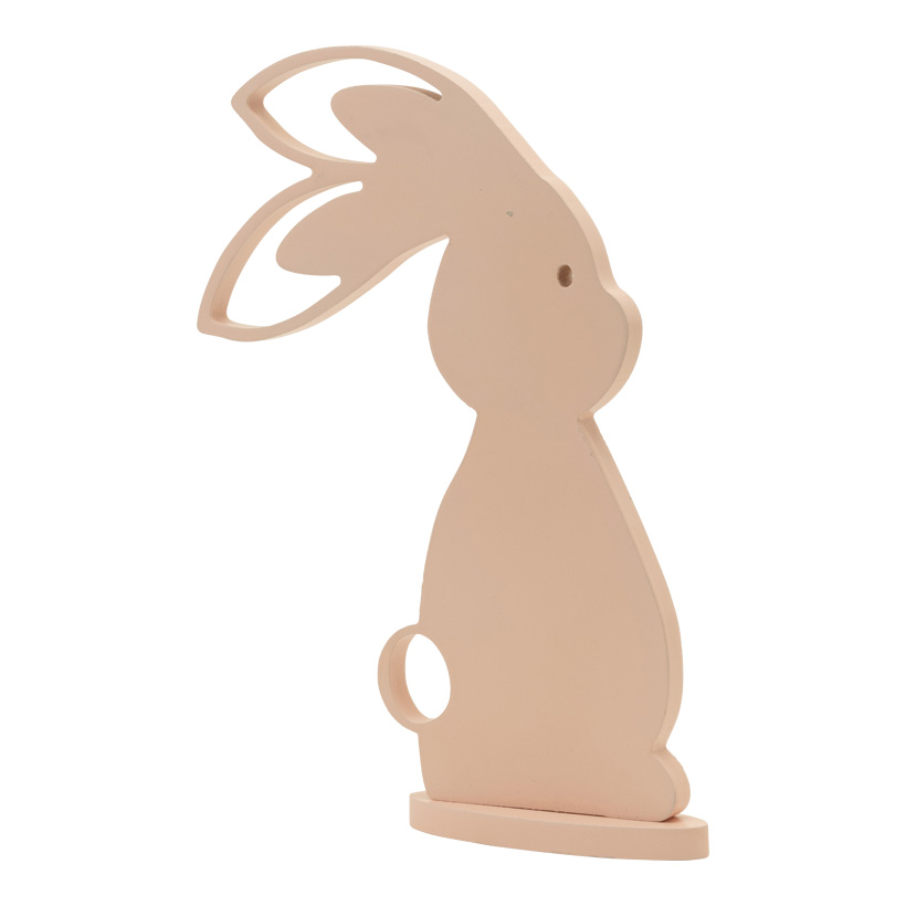 Lapin sur plaque de base 30x20cm Dicke 12mm en MDF