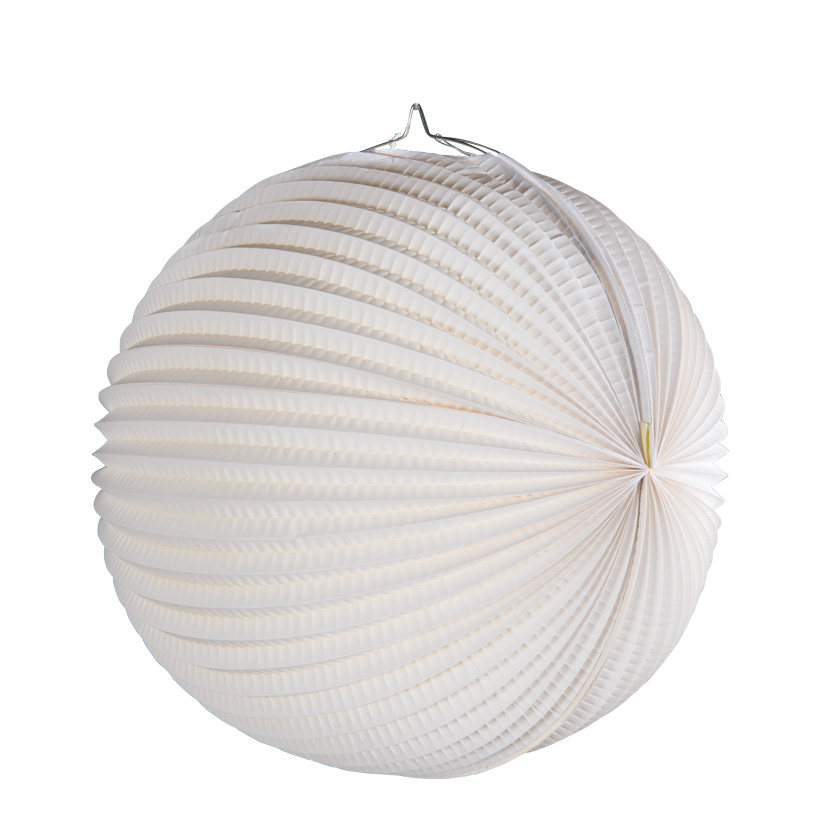 # Lantern, Ø 31cm out of paper, flame retardant according to B1