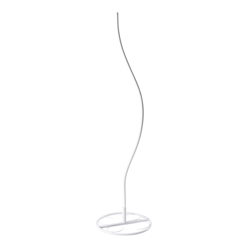 Blumenständer, 150cm Metallfuß Ø 32cm Ø ca. 2cm, 2-teilig, aus Kunststoff, biegsam