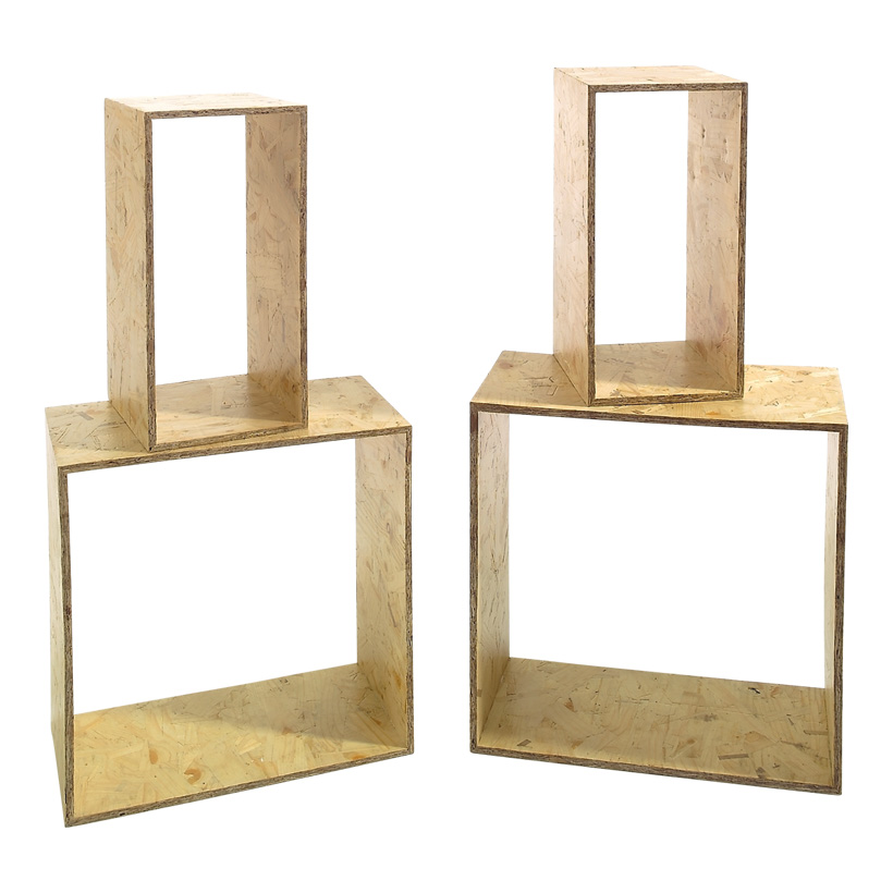 # Set d'ètageres max. 40x40x20 cm plaques d'OSB