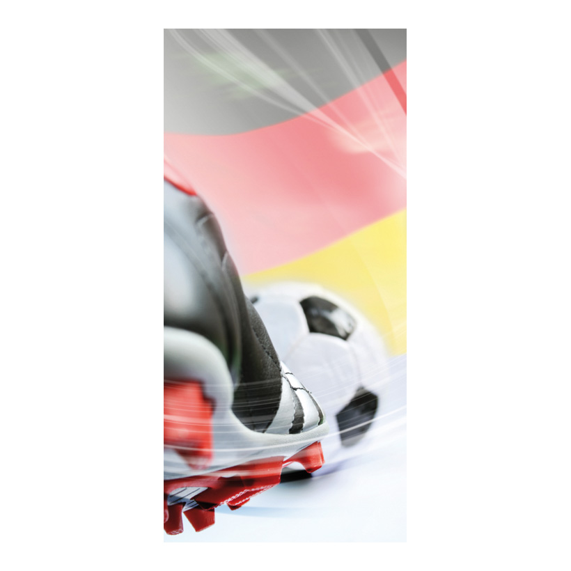 # Motivdruck "Fußballschuh", 180x90cm Papier