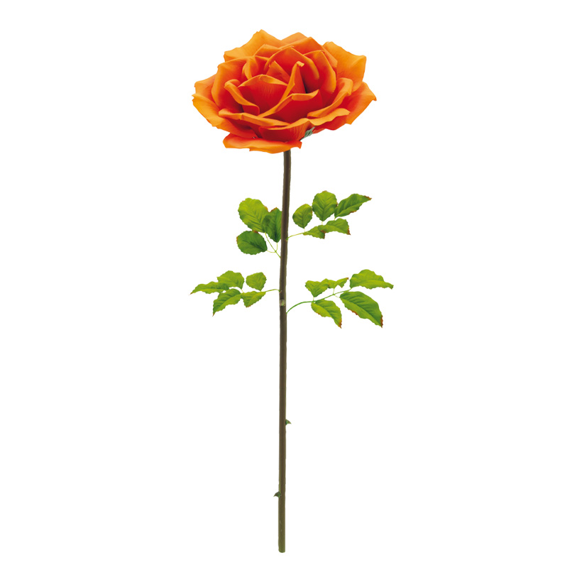 Rose, Ø 37cm, 110cm, artificial silk