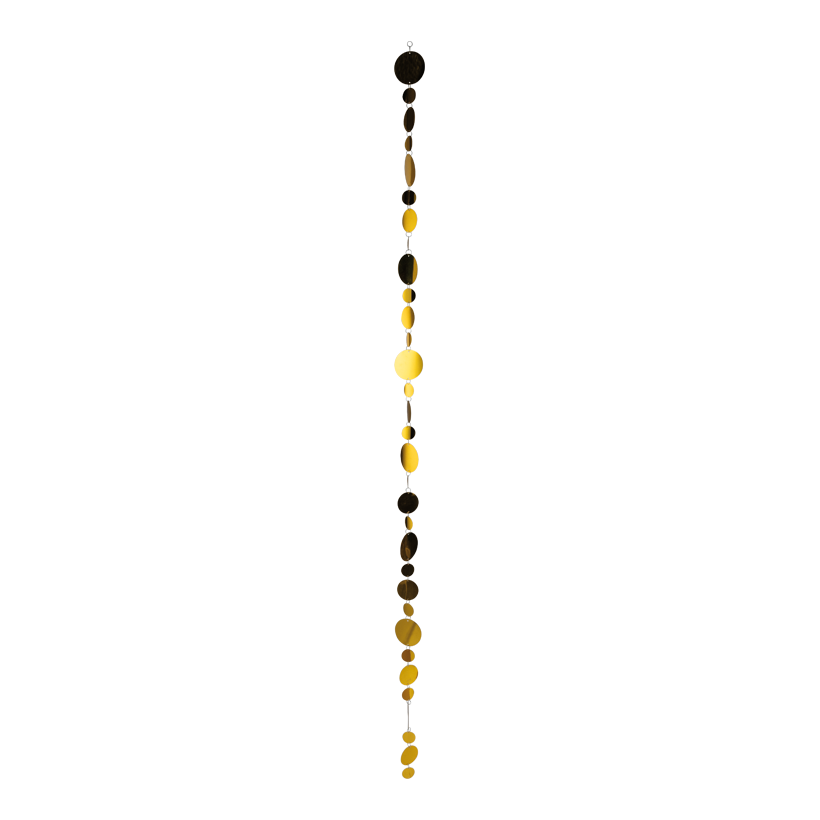 Foil garland, 200cm ⌀ 8cm/⌀ 3,5cm round
