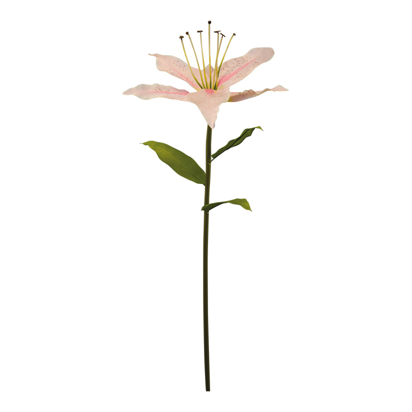 Lilie am Stiel, 100cm Blüte Ø 36cm, aus Kunstseide/Kunststoff