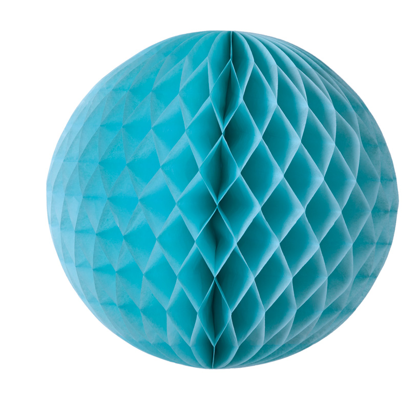 # Honeycomb ball, 60cm made of paper, with nylon hanger, flame retardant according to M1