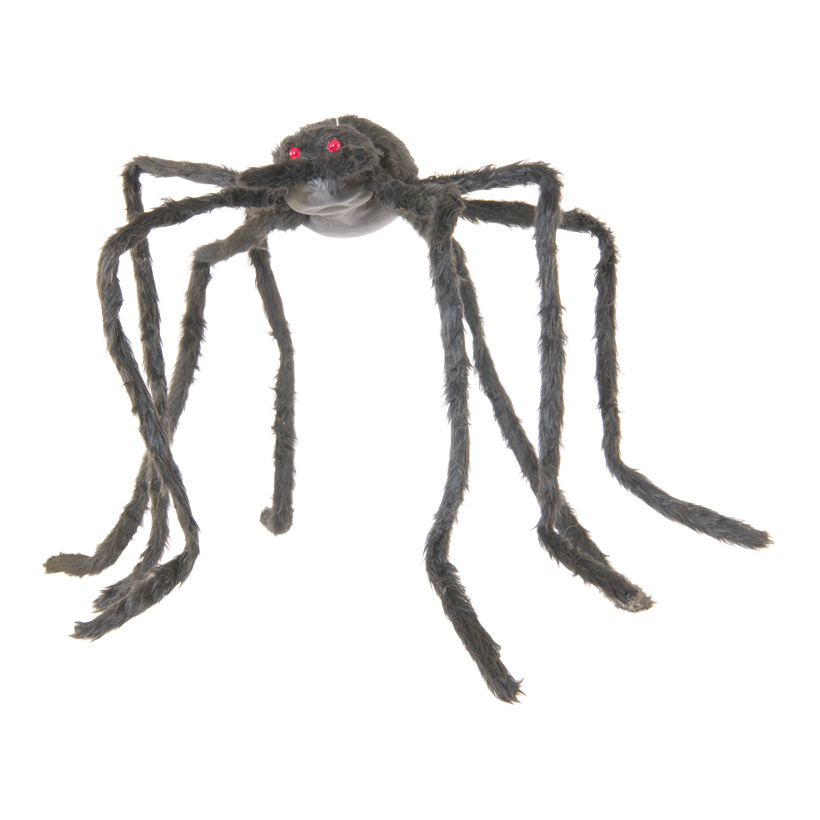 Spider, 140x85x20cm styrofoam/synthetic wool, flexible legs