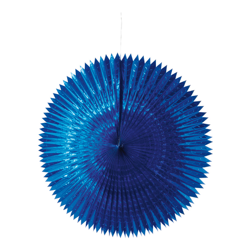 Pointed cut fan, Ø 60cm, metal foil