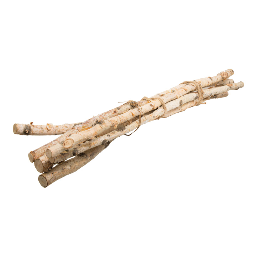 Birch tree branches, 80cm, 6-fold