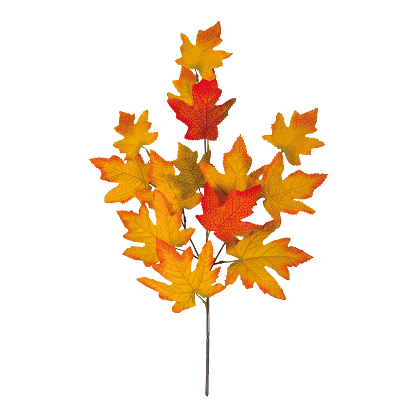 Maple leaf twig, 60x40cm out of artificial silk/plastic