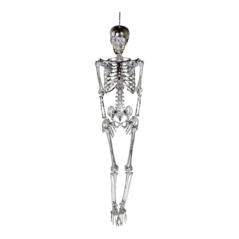 Skelett mit Hänger, 95cm beweglich, aus Kunststoff