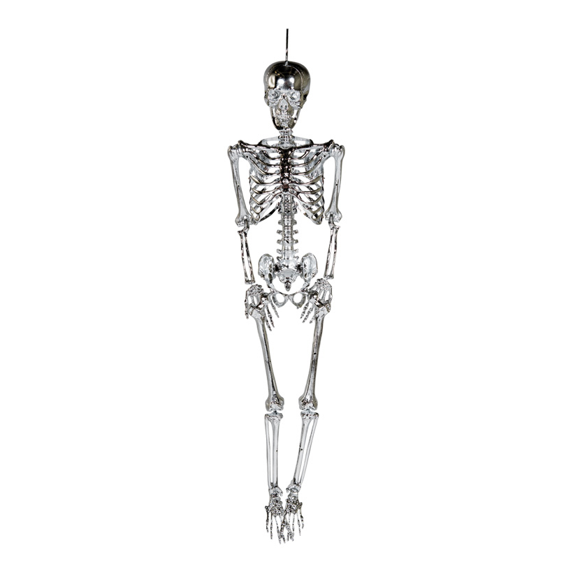 Skeleton with hanger, 95cm moveable, made of plastic