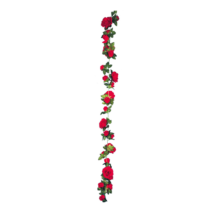 Guirlande de roses, 180cm 24 fois