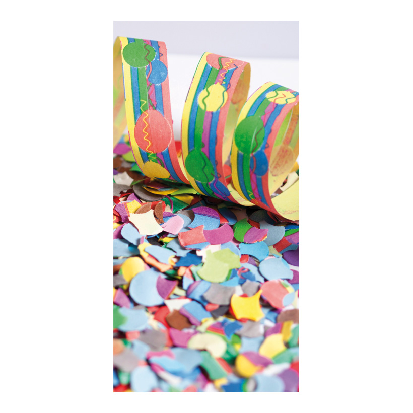 # Motivdruck "Konfetti", 180x90cm Stoff