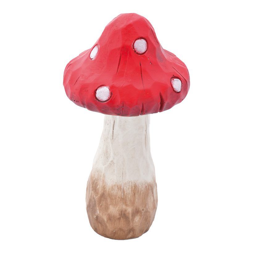 # Toadstool, terracotta, 29x16cm