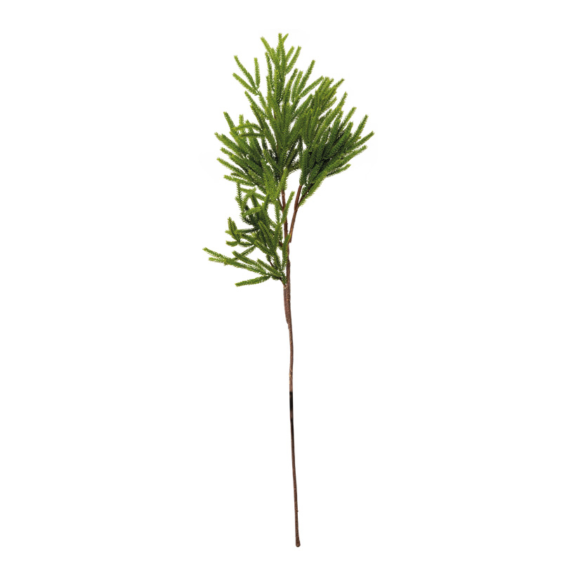 Fir twig, 90cm Stiel: 46cm out of plastic, flexible