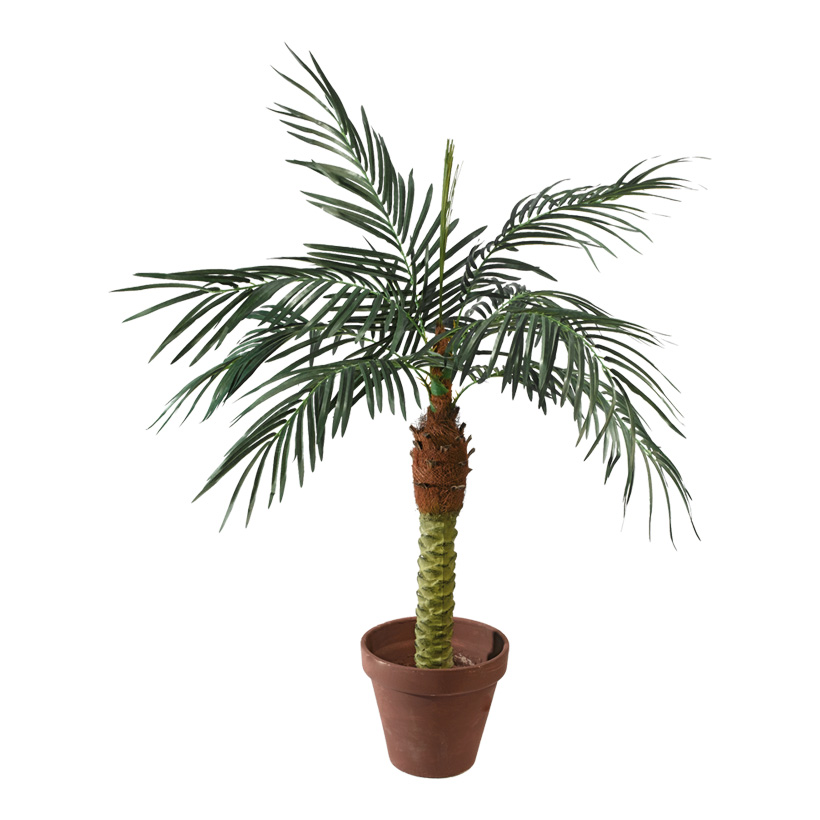 # Phoenix palm in pot, 120cm, x8, 328 leaves, artificial silk, PVC