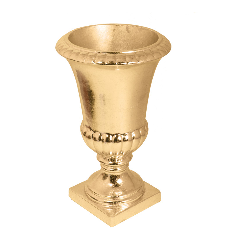 Fibre glass vase, H: 62cm shiny
