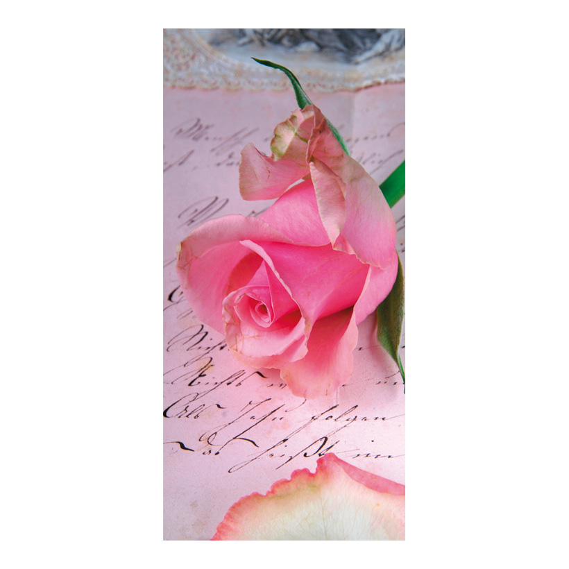 # Moivdruck "Rose of love", 180x90cm Papier