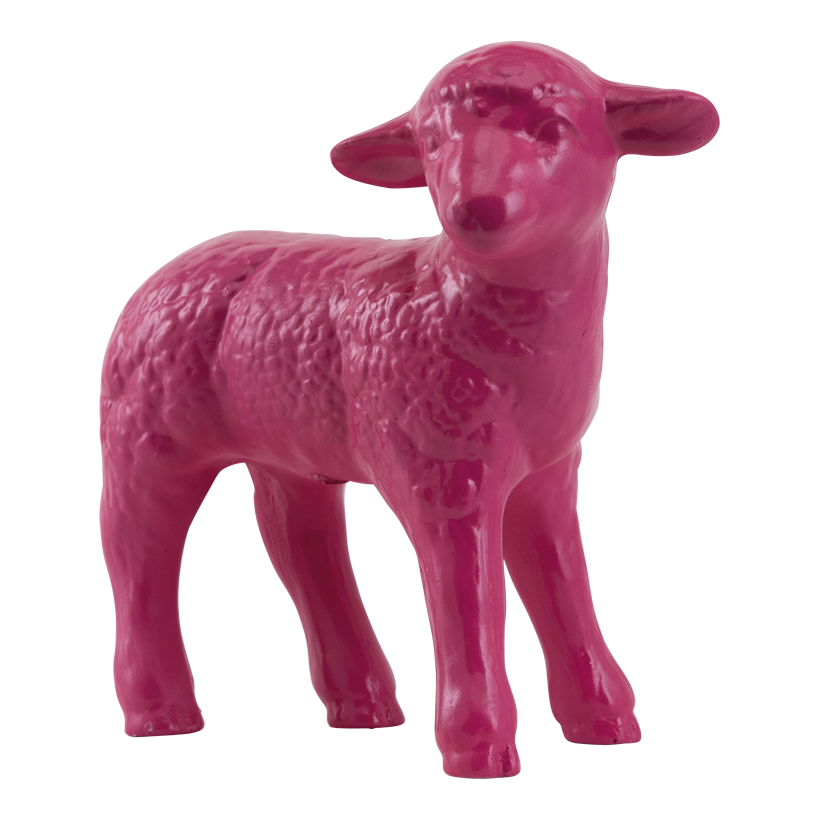 Lamb, 30x15x27cm out of polyresin, standing, weatherproof