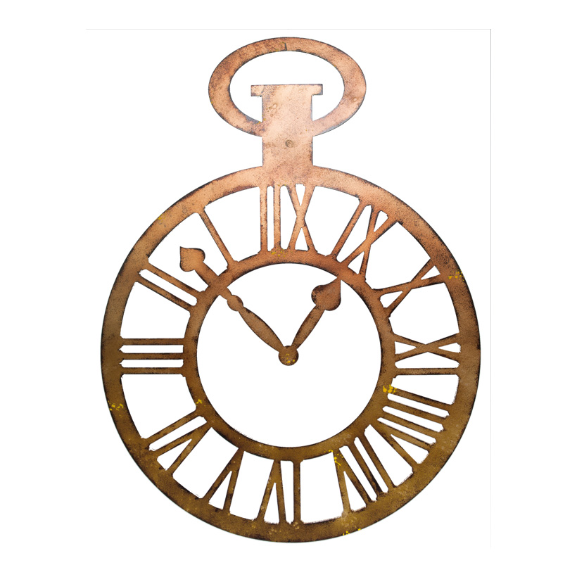 # Pocket watch, 80x60cm, plywood, metal look