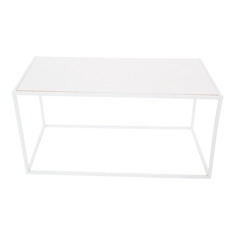 # Product presenter, 60x30x30cm, metal with wooden plate