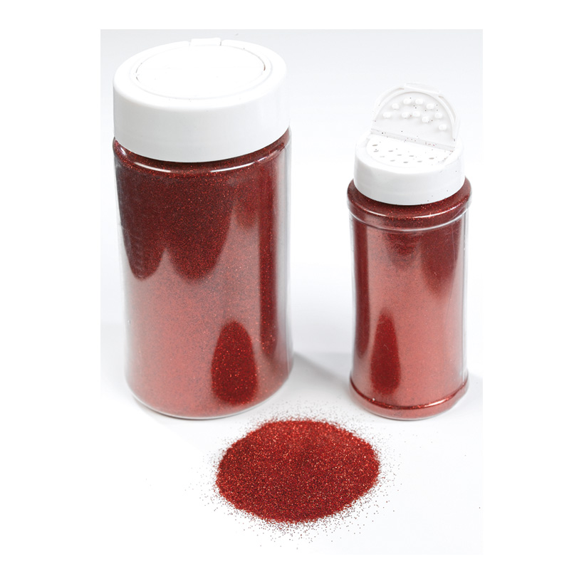 Glitter in shaker can, 110g/can, plastic