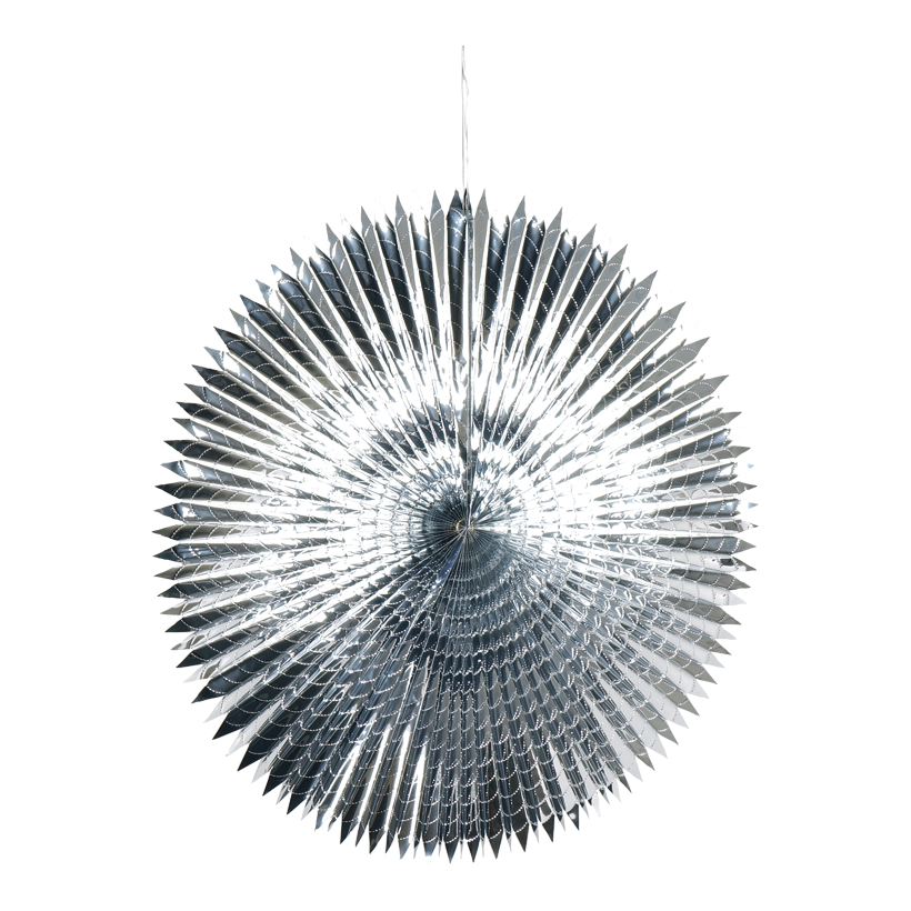 Pointed cut fan, Ø 60cm metal foil