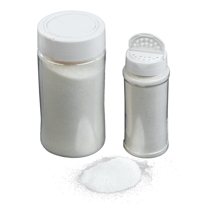 Mica en boîte distributeur, 250g/boîte, matière plastique