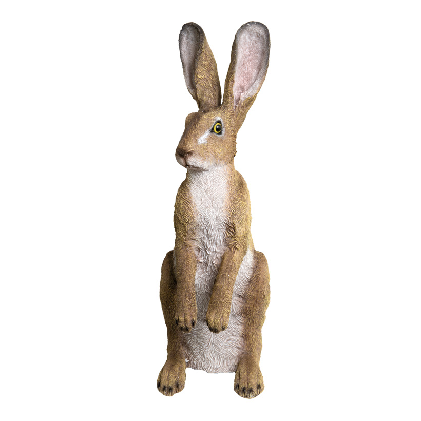 # Rabbit, standing, 52x16x24cm, polyresin, for in- and outdoor