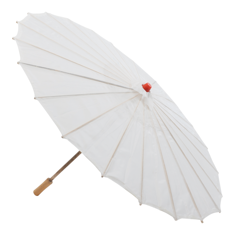 Umbrella, Ø 82cm out of nylon/bamboo, for indoor & outdoor