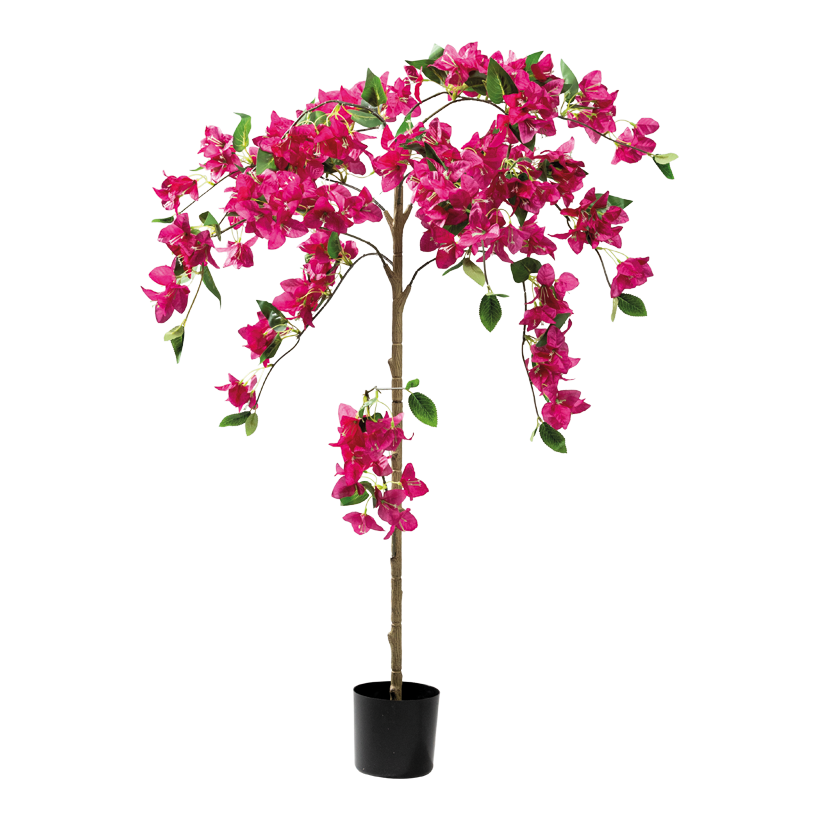 Bougainvillea tree, 120cm Topf: _ 12cm 2-parted, out of plastic/artificial silk
