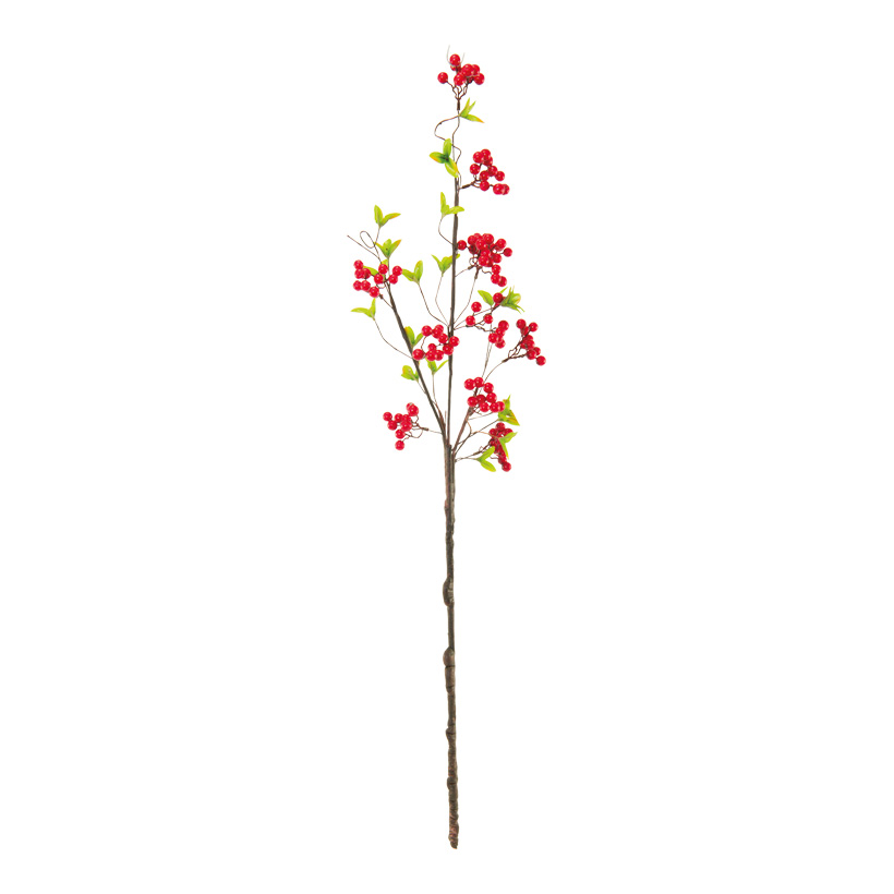 Berry twig, 100cm Stiel: 50cm out of plastic, flexible