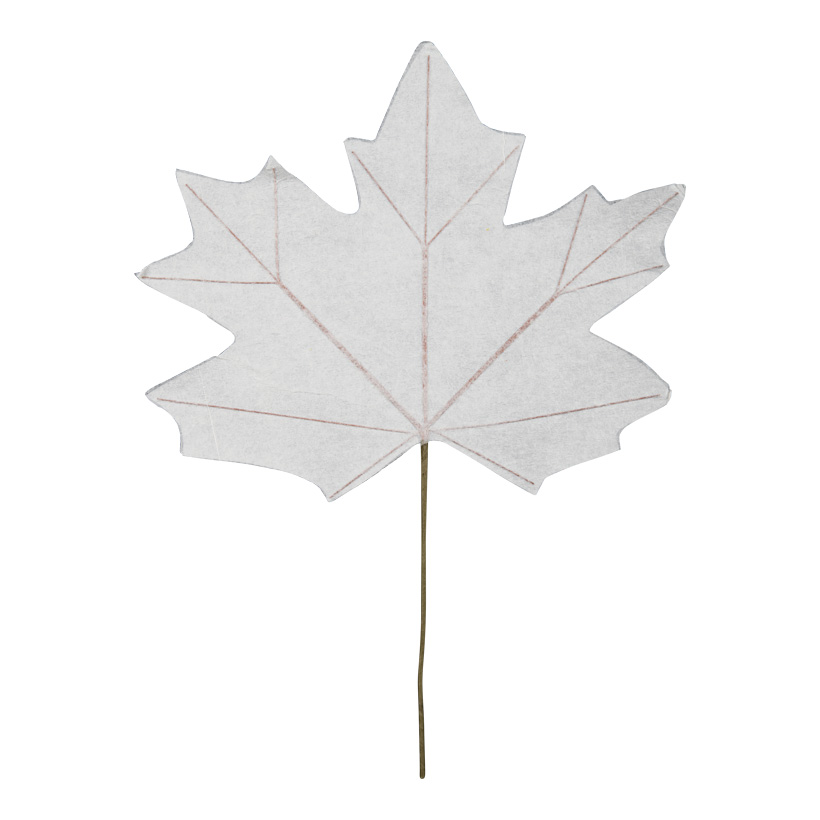 Maple leaf, 50x40cm Blattgröße: 33x40cm, Stiel: 23cm out of paper